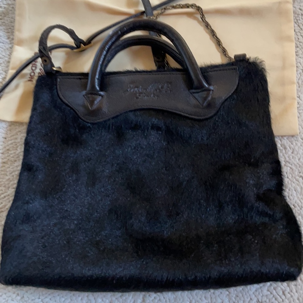 Jas Mb London Pony Hair Crossbody Bag View 3